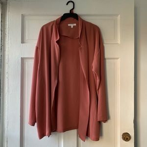 Active USA Coral Light Weight Blazer